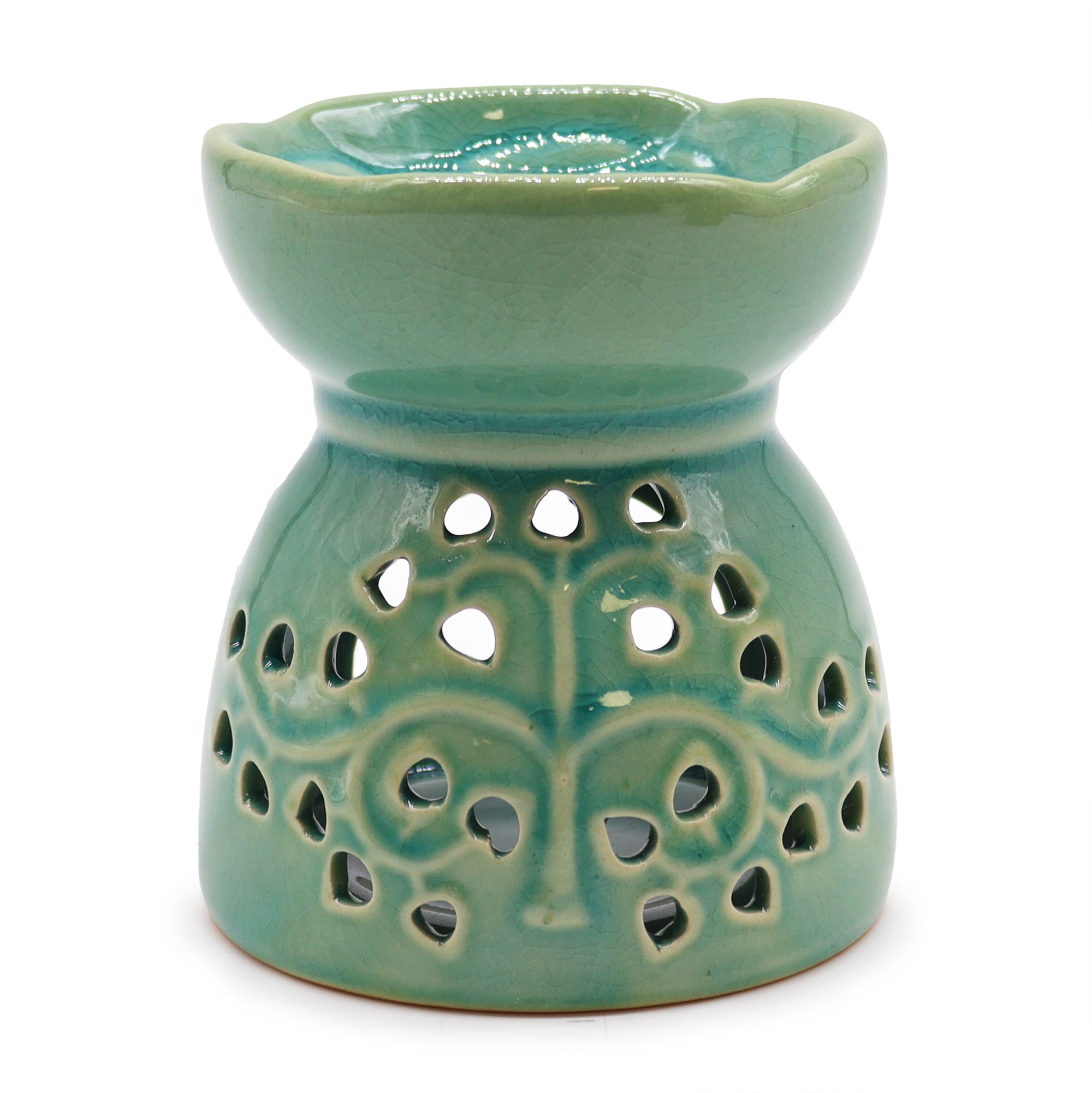 Tree of Life Oil Burner - Blue - Image 6